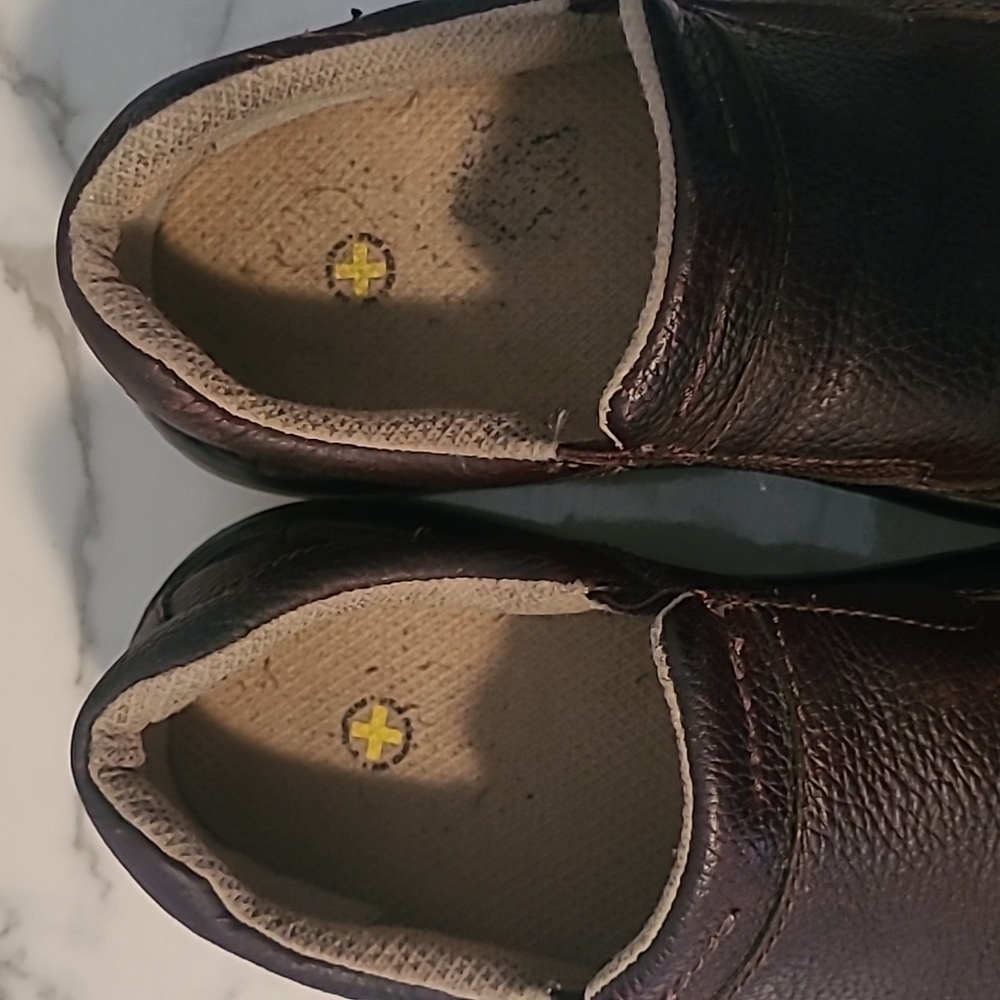 Dr Martens Orson Men's 10 Brown Leather Slip-On Loafers Shoes Slip Oil Resistant - Picture 9 of 14